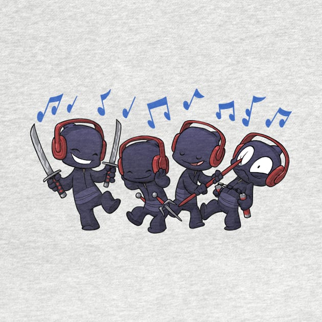 Ninja Dance Party by Dooomcat